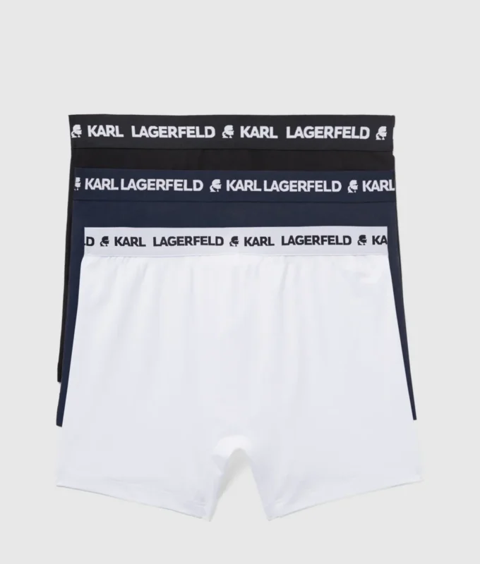 LOGO MONOCHROME TRUNKS – 3ER-PACK