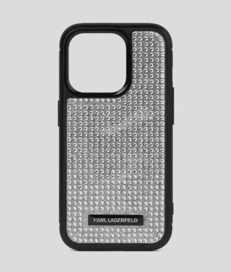 LOGO RHINESTONE IPHONE 16 PRO HÜLLE LOGO RHINESTONE IPHONE 16 PRO HÜLLE