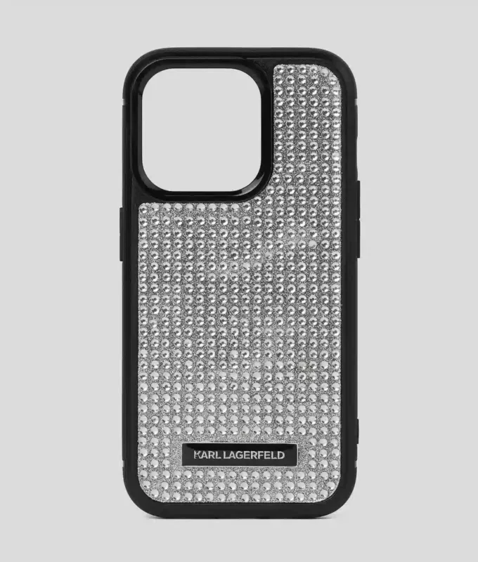 LOGO RHINESTONE IPHONE 16 PRO HÜLLE