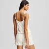 LOGO RIBBED SHORT PAJAMA SET LOGO RIBBED SHORT PAJAMA SET