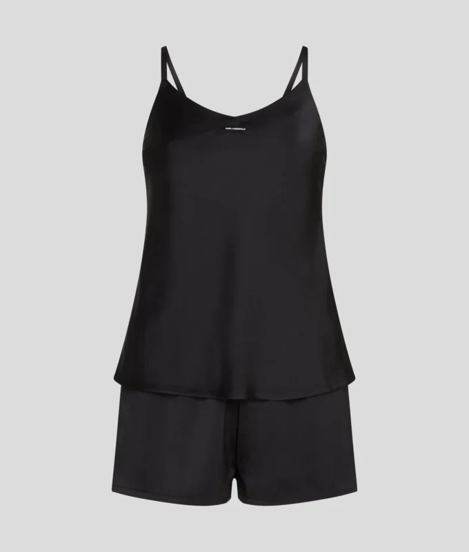 LOGO SATIN-PYJAMA-SET