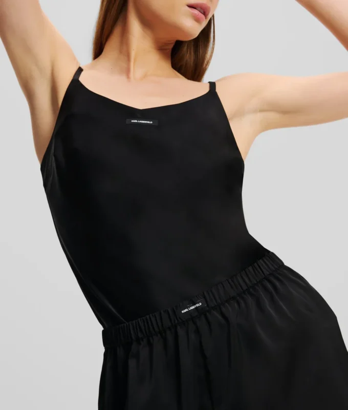 LOGO SATIN-PYJAMA-SET