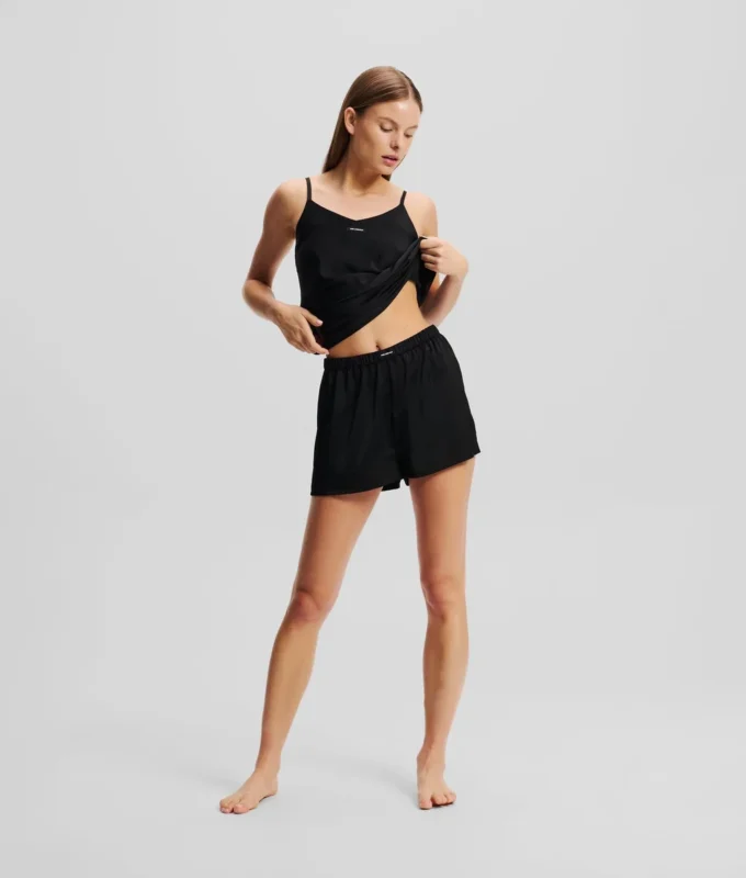 LOGO SATIN-PYJAMA-SET