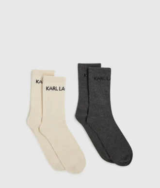 Logo-Socken – 2er-Pack