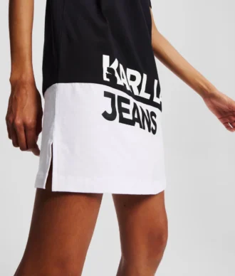 LOGO-T-SHIRT-KLEID