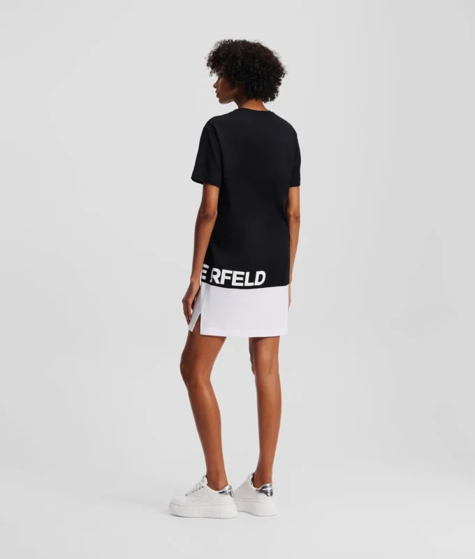 LOGO-T-SHIRT-KLEID