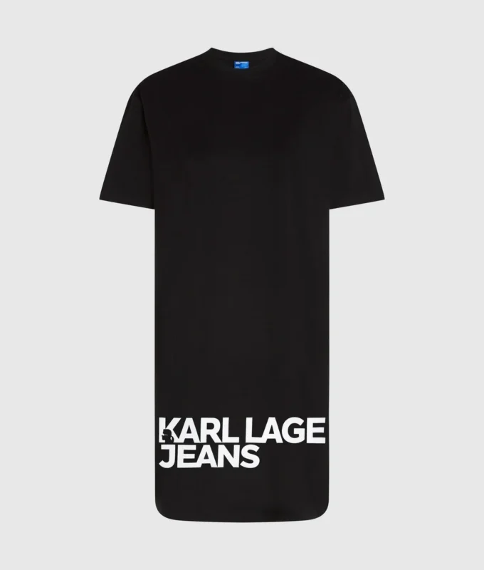 Logo-T-Shirt-Kleid