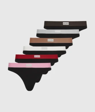 Logo-Tanga – 7er-Pack