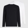 Lounge-Langarm-T-Shirt – 2er-Pack