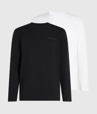 Lounge-Langarm-T-Shirt – 2er-Pack