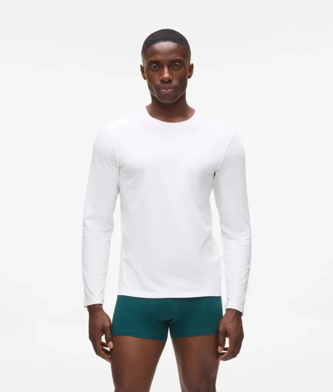 Lounge-Langarm-T-Shirt – 2er-Pack