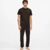 Loungewear-T-Shirt mit Wappen