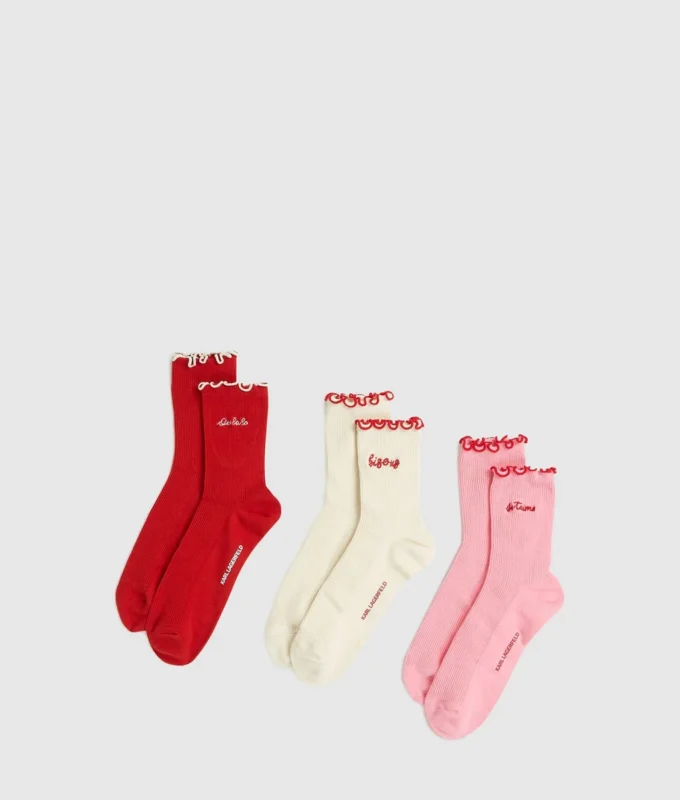 Love Notes Socken – 3er-Pack Love Notes Socken – 3er-Pack