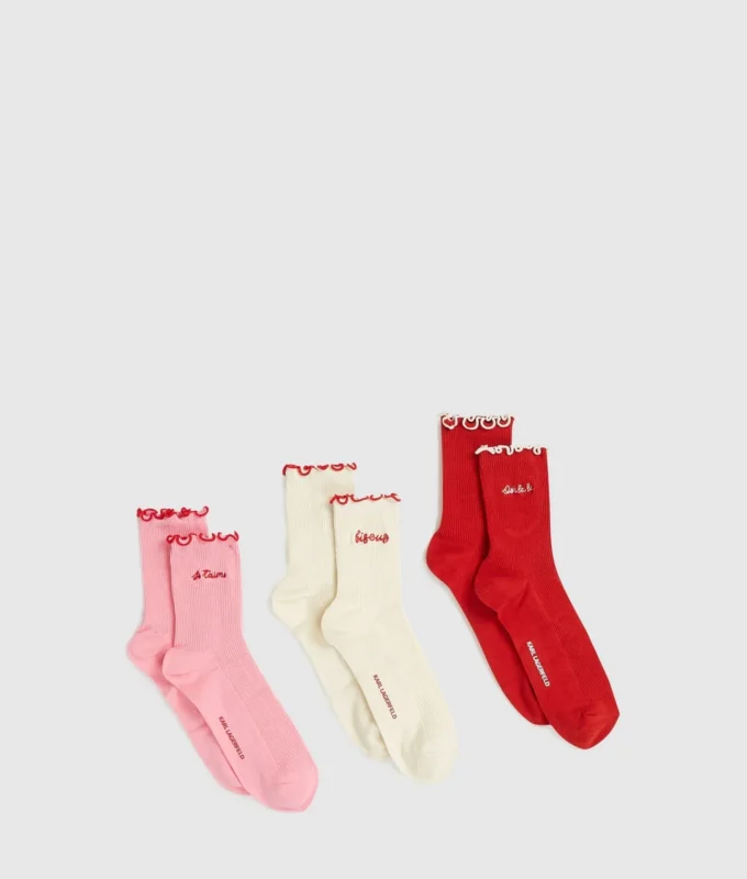 Love Notes Socken – 3er-Pack Love Notes Socken – 3er-Pack