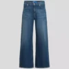 LOW-RISE-JEANS MIT WEITEM BEIN LOW-RISE-JEANS MIT WEITEM BEIN