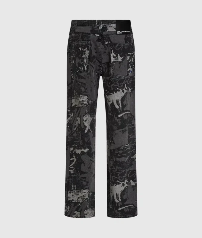 Lässige Jeans mit Paint-Effekt Lässige Jeans mit Paint-Effekt