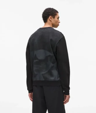 Lässiges Sweatshirt mit Karl-Print