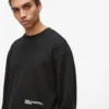 Lässiges Sweatshirt mit Karl-Print Lässiges Sweatshirt mit Karl-Print