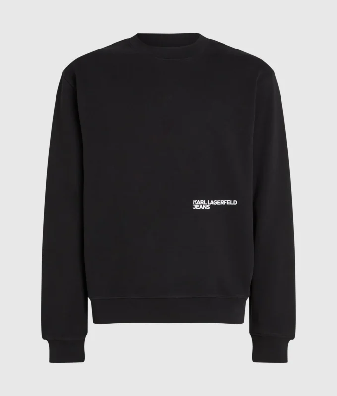 Lässiges Sweatshirt mit Karl-Print Lässiges Sweatshirt mit Karl-Print