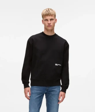 Lässiges Sweatshirt mit Karl-Zitat