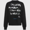 Lässiges Sweatshirt mit Karl-Zitat Lässiges Sweatshirt mit Karl-Zitat