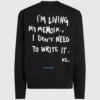 Lässiges Sweatshirt mit Karl-Zitat Lässiges Sweatshirt mit Karl-Zitat
