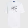 Lässiges T-Shirt mit Karl-Zitat