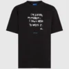 Lässiges T-Shirt mit Karl-Zitat