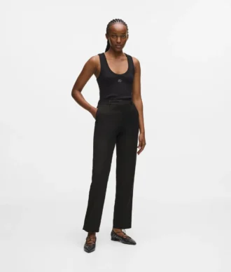 Maßgeschneiderte Hose aus Wollmischung Maßgeschneiderte Hose aus Wollmischung