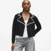 Maßgeschneiderte Strickjacke