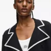 Maßgeschneiderte Strickjacke