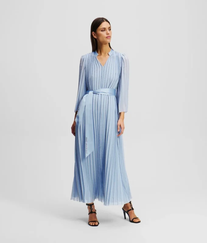 MAXIKLEID MIT PLISSEES MAXIKLEID MIT PLISSEES