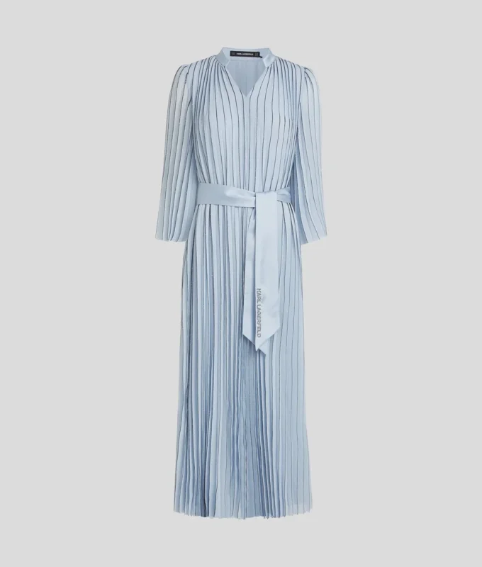 MAXIKLEID MIT PLISSEES MAXIKLEID MIT PLISSEES