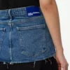 Maxirock mit Denim-Einsatz Maxirock mit Denim-Einsatz
