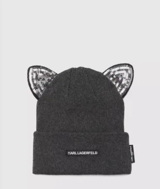 Mädchen-Beanie mit Ikon Choupette