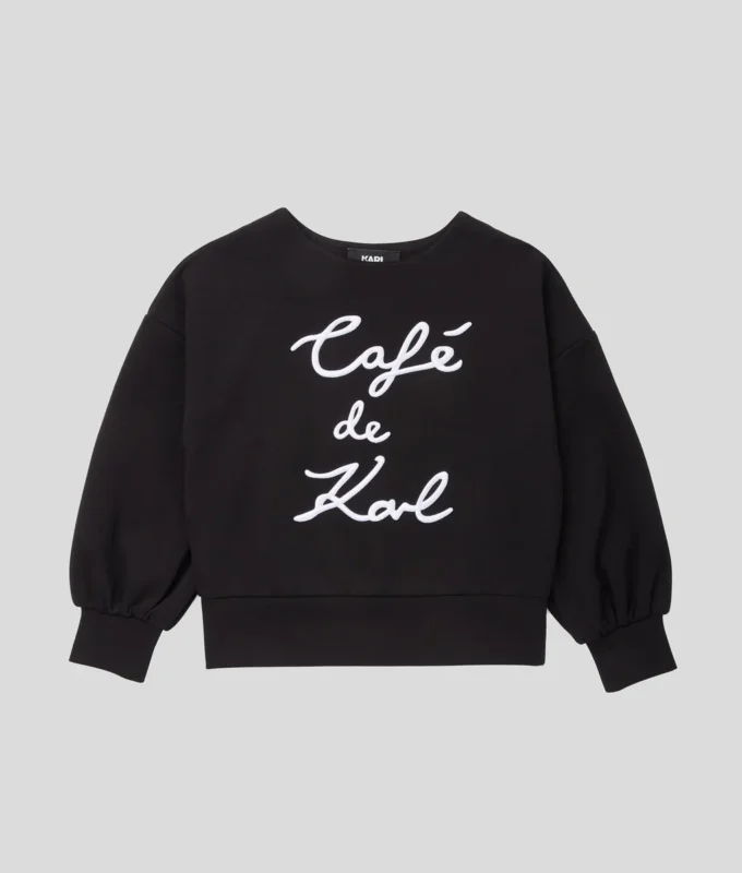 MÄDCHEN CAFÉ DE KARL SWEATSHIRT MÄDCHEN CAFÉ DE KARL SWEATSHIRT