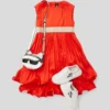 MÄDCHEN-PARTYKLEID MIT LOGO MÄDCHEN-PARTYKLEID MIT LOGO