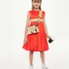 MÄDCHEN-PARTYKLEID MIT LOGO MÄDCHEN-PARTYKLEID MIT LOGO