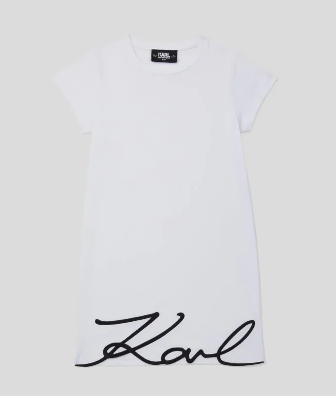 MÄDCHEN SIGNATURE T-SHIRT-KLEID MÄDCHEN SIGNATURE T-SHIRT-KLEID