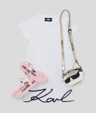MÄDCHEN SIGNATURE T-SHIRT-KLEID