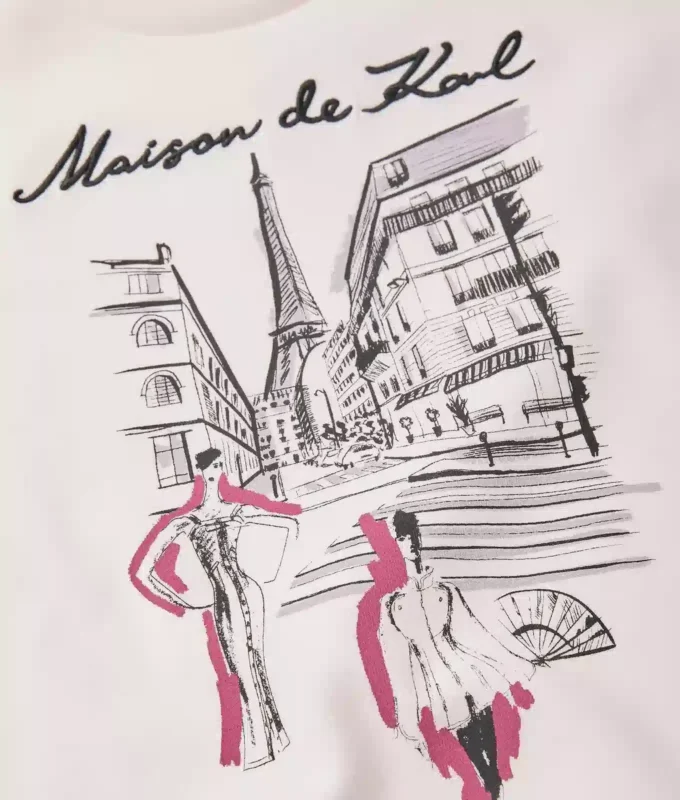 Mädchen-Sweatshirt „Maison de Karl“ Mädchen-Sweatshirt „Maison de Karl“