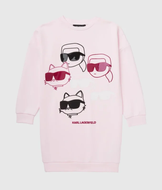 Mädchen-Sweatshirtkleid Ikon Mädchen-Sweatshirtkleid Ikon