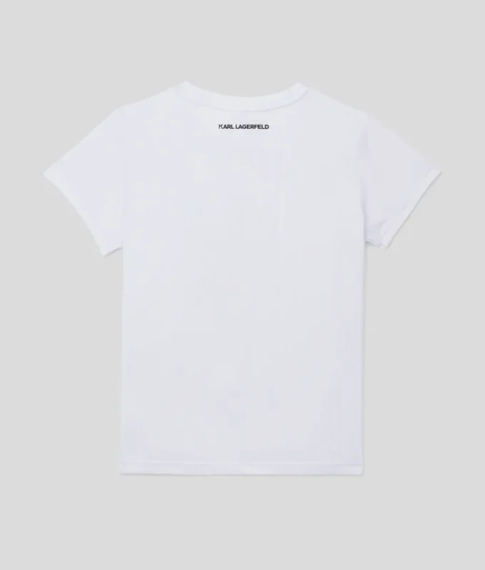 MÄDCHEN-T-SHIRT „CAFÉ DE KARL” MÄDCHEN-T-SHIRT „CAFÉ DE KARL”