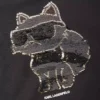 Mädchen-T-Shirt mit Pailletten und Ikon Choupette-Motiv