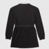 Mädchenkleid mit kontrastierendem Kragen Mädchenkleid mit kontrastierendem Kragen