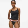 Mehrfarbige Brazilian-Slips mit Bund – 3er-Pack