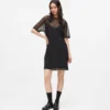 Mesh-T-Shirt-Kleid Mesh-T-Shirt-Kleid