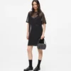 Mesh-T-Shirt-Kleid Mesh-T-Shirt-Kleid