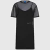 Mesh-T-Shirt-Kleid Mesh-T-Shirt-Kleid