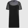 Mesh-T-Shirt-Kleid Mesh-T-Shirt-Kleid